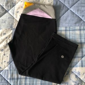 Lululemon reversible Capri leggings